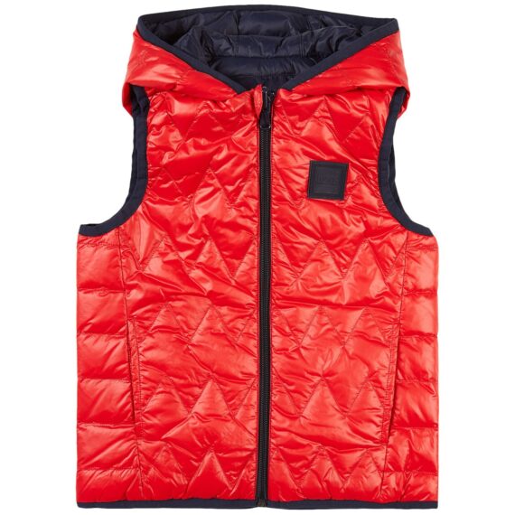 Moncler Red Montreuil Puffer Vest